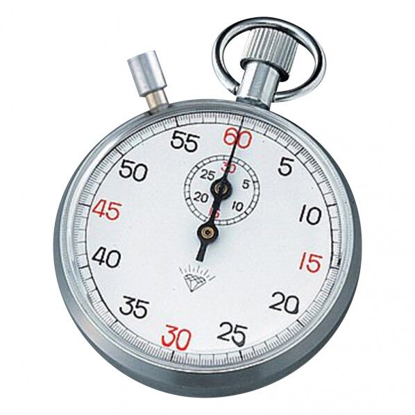 ストップウォッチ(手巻き式)30分計 校正証明書付 806
