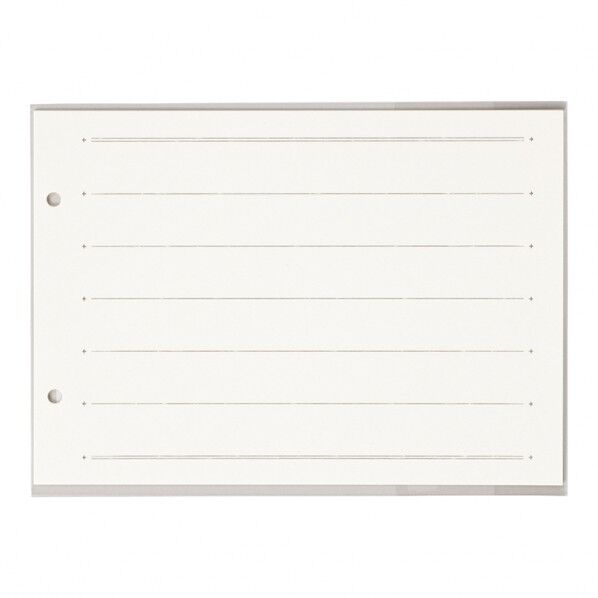 ゲストブック リフィール 6行 215×152mm メ-リ60 1冊