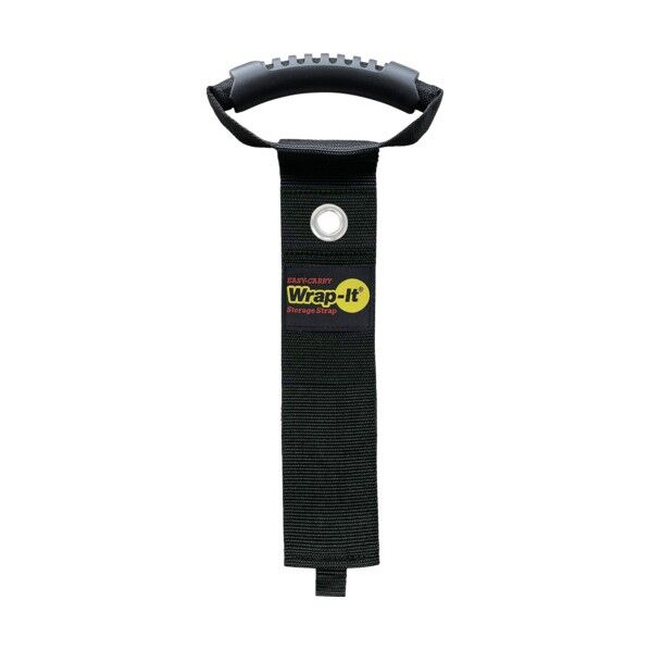 Wrap-It(ラップイット) ハンドル付収納ストラップ 22インチ ブラック 100-HG-22BX 1セット