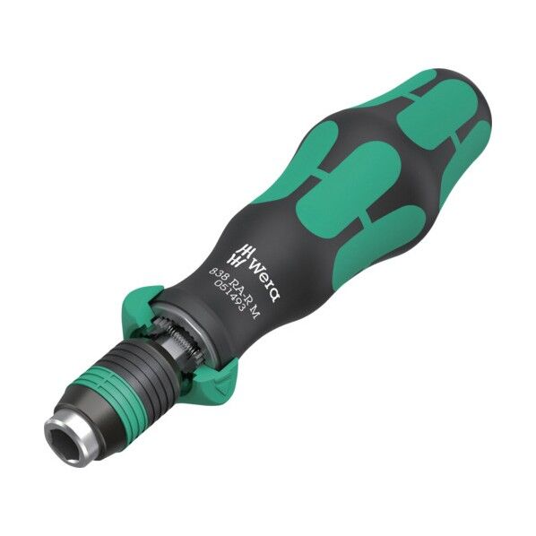  838 RA-R  M ラチェット機能付き差替式ビットホルダー 6.35ミリ 51493 1本