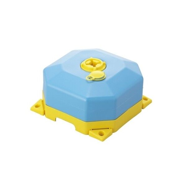 のぼり用スライドベース式 ポールスタンド 注水型 青 61-234-9-1 61-7250-74 1点