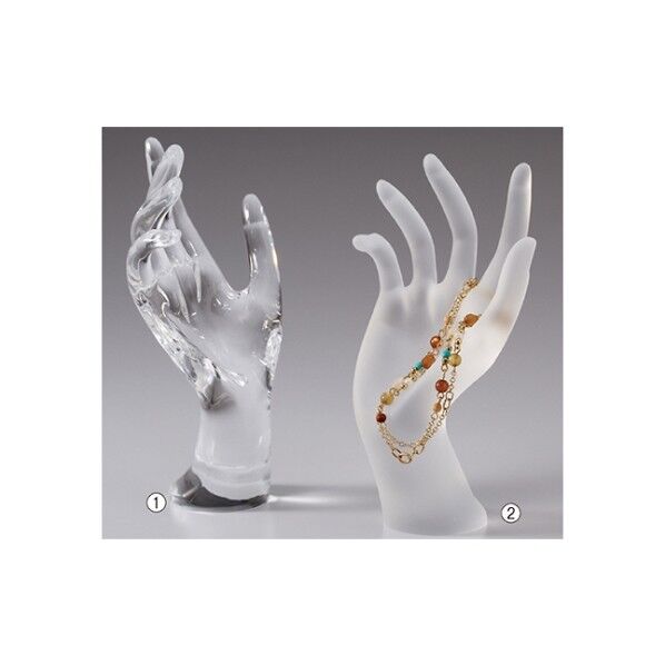 アクリルハンド クリア 61-158-3-1 61-7220-79 1点