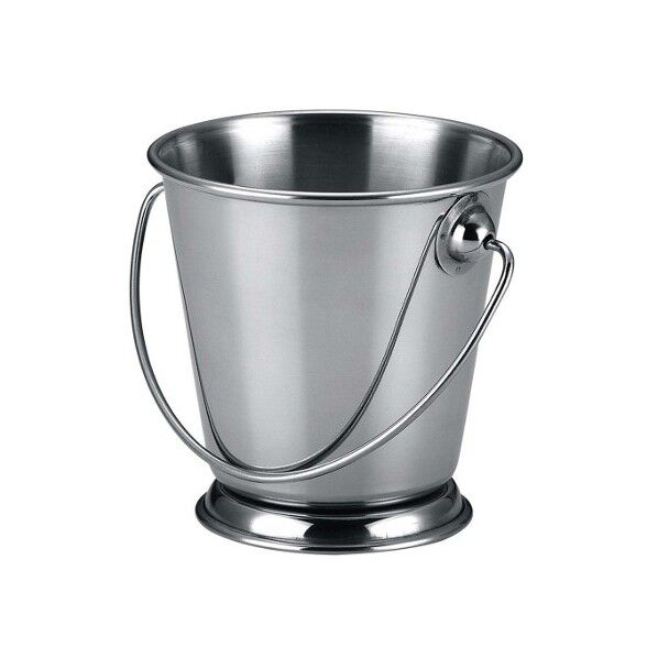 KM ミニ ステンレス バケツ 7cm BKT757(つる付) 8491230 63-7157-40 1点