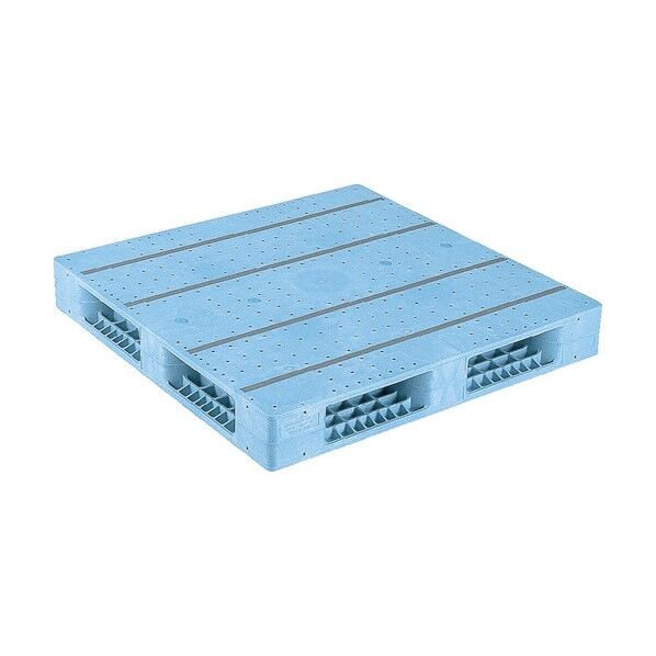 プラスチックパレット 812189 R4ー1111Fー3 青