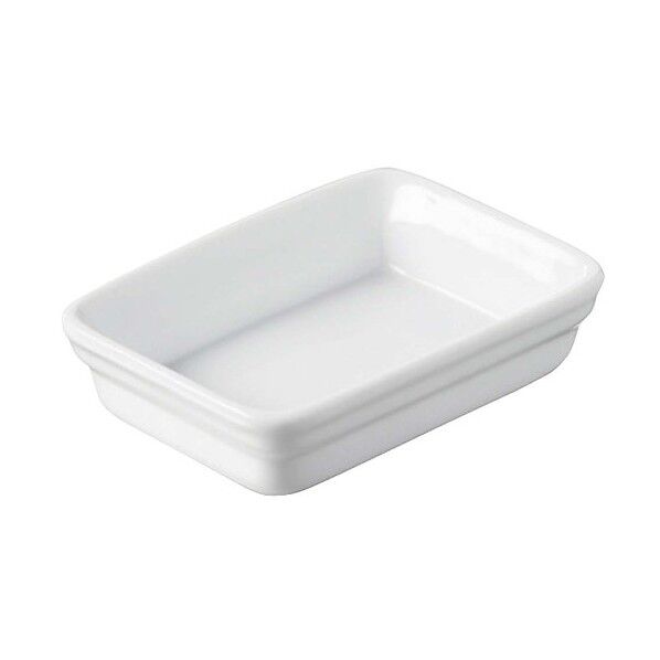 レヴォル ミニチュア ミニレクタンギュラーディッシュ ホワイト 615476 7471820 63-7157-15 1点