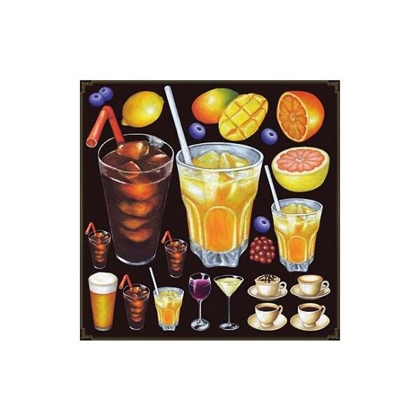 デコレーションシール スタンダード ドリンク1 4866 7462440 61-6853-77 1点