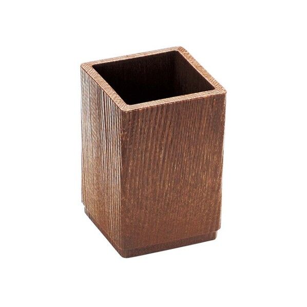 樹脂製 箸立て(小)ライトブラウン M44-160 7314500 63-7211-41 1点