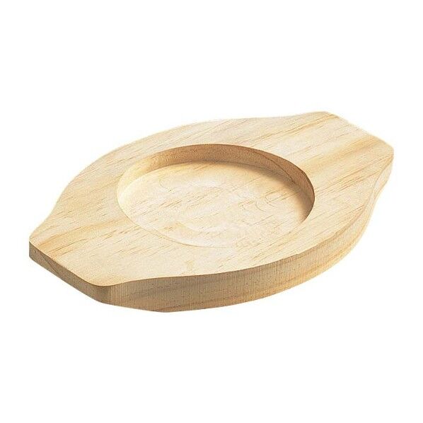 EBM 石焼ビビンバ用木台 小15・16cm用 236×156 7252910 63-7205-52 1点