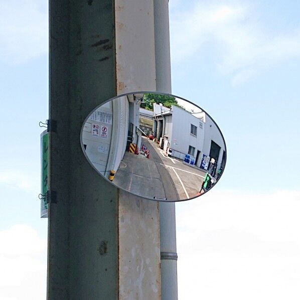 フォーク出口ミラー横長