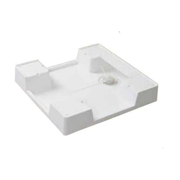 防水パン 64床上点検タイプ(透明ヨコ引き排水トラップ付)