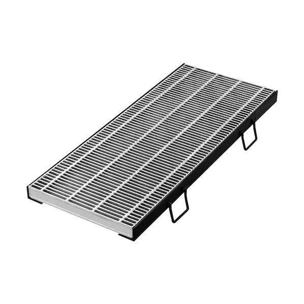 淀川製鋼所 細目みぞぶた ノンスリップグレーチング 5KS55h44.T14 5KS55H44.T14 1枚