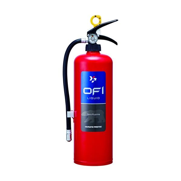 ゼロフッ素強化液(中性)消火器(リサイクルシール付) YFX300RA 1個