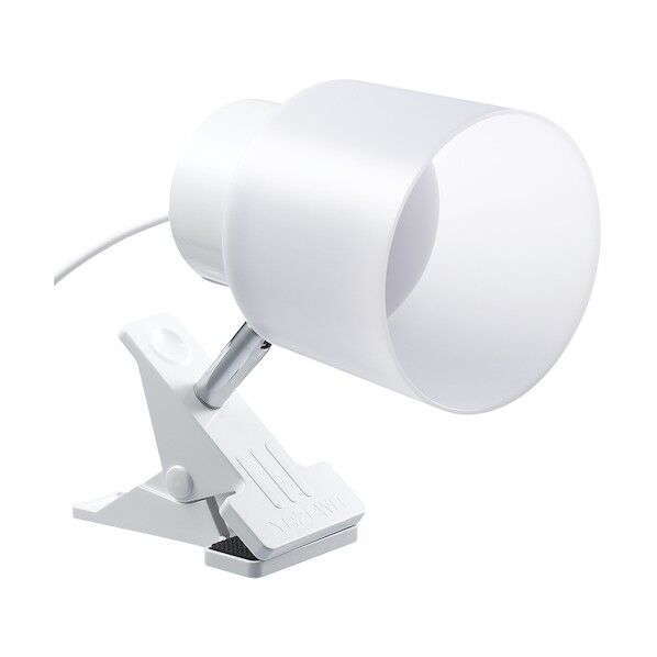 ヤザワ LEDインテリアクリップライト ホワイト CLLE09D15WH 1個