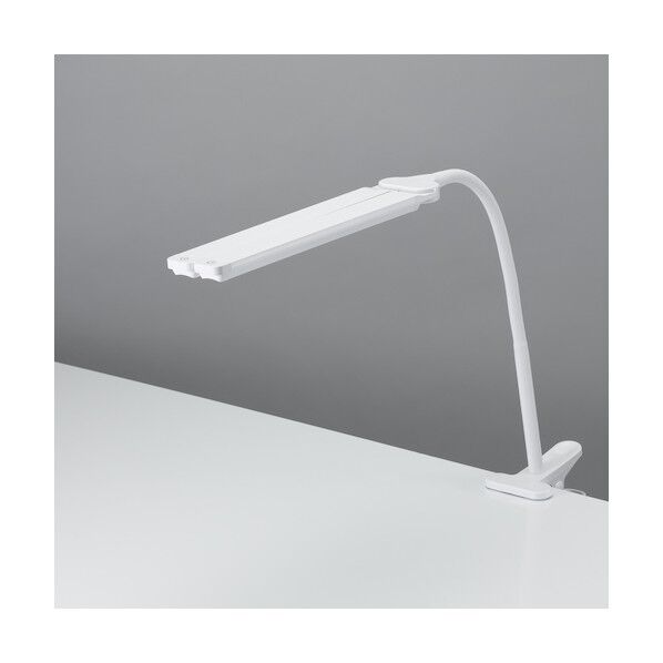 ヤザワ LED2灯クリップライト調光機能付き ホワイト CLL13D01WH 1個