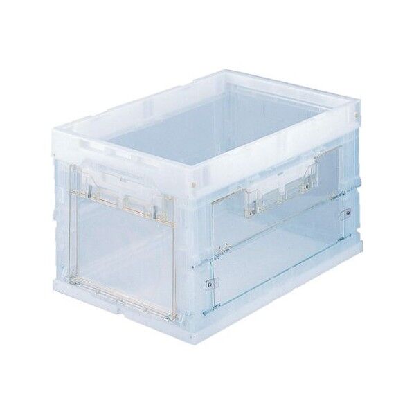 扉付折畳みコンテナ 50L 0-1805-01 1個