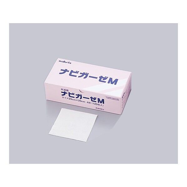 ナビガーゼ M 120枚入 0-1522-01 1