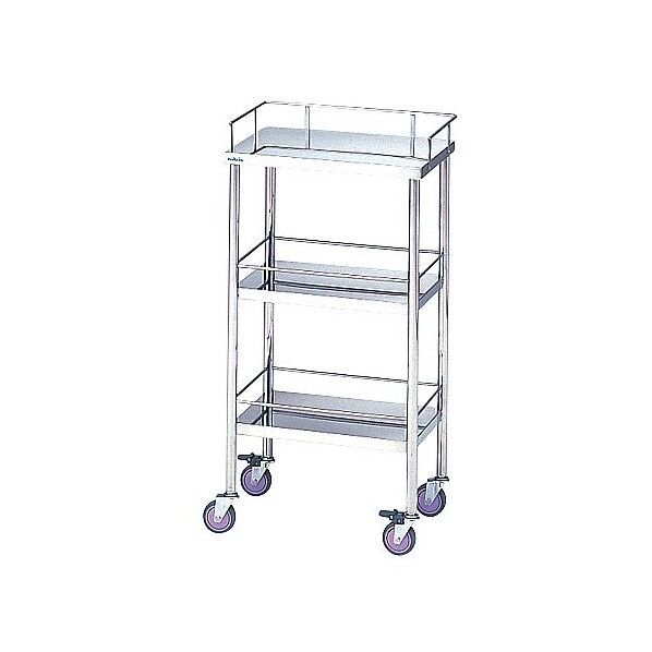 回診車 HM-450 450×300×850mm 0-2694-01 1