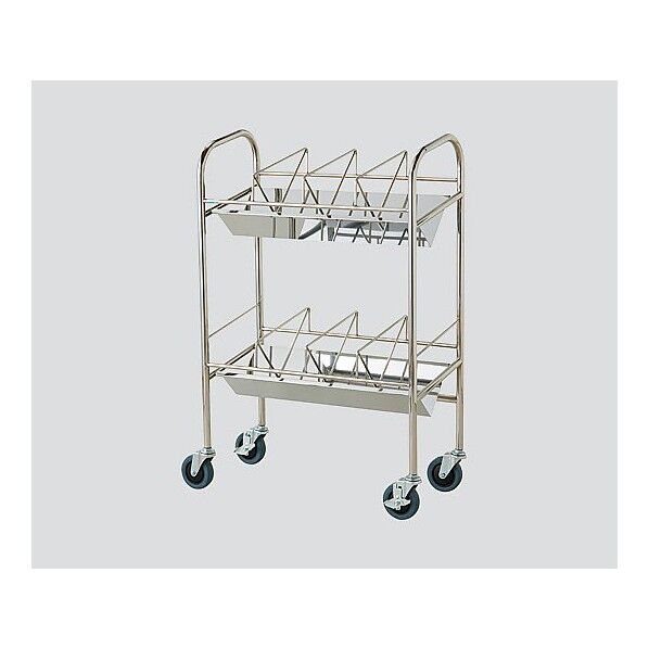 カルテワゴン(静音タイプ) 670×320×970mm 0-3445-11 1