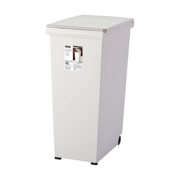 アスベル エバン プッシュペール45L ホワイト 601392 1個