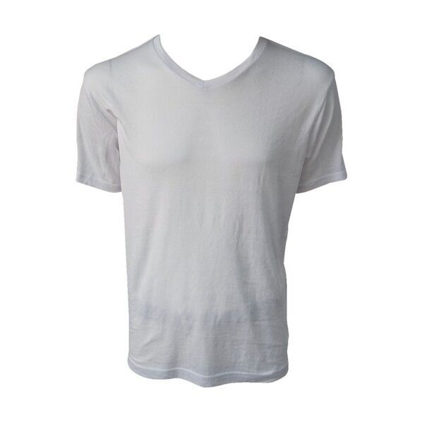 アズ BODY‐X FORWORK 持続冷感 半袖V首シャツ 白 M 白 9333-37M00 1着