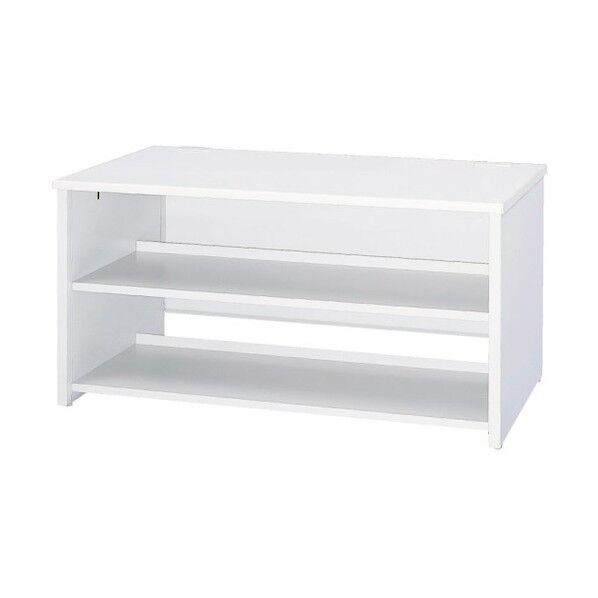 トヨセット 機器用テーブル 50SNH-167EWW ホワイト 50SNH-167EWW 1点