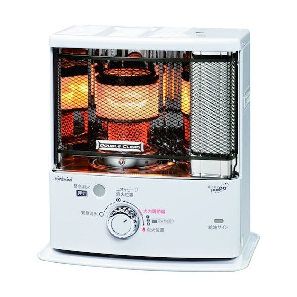 反射形石油ストーブ RC-S28N(W) ホワイト RC-S28N(W) 1台
