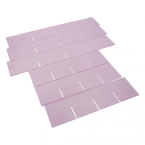 救急ワゴンR仕切板 中 セット タテ・ヨコ各3枚入