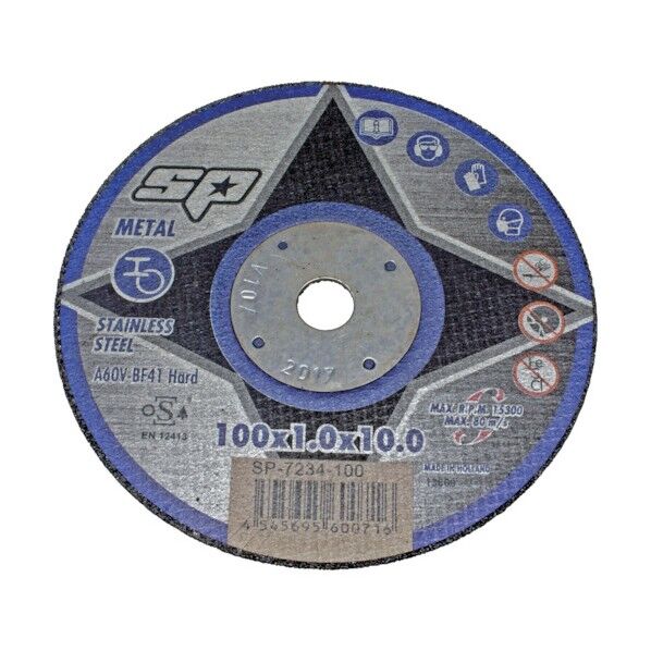 Φ100mm切断砥石(10枚入) SP-7234-100 10枚