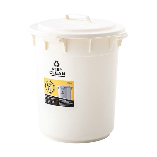  ペール45L ホワイト LFS-765WH 6300044729 1台