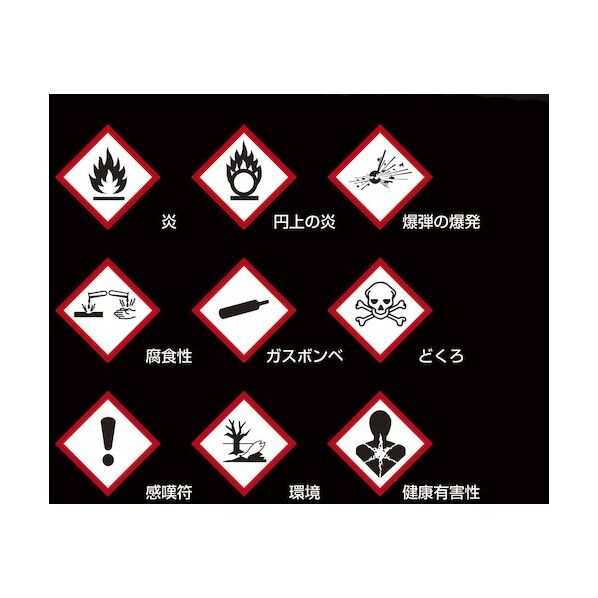 サンプラ GHSラベル GHS－1 中(5) 26634 1枚