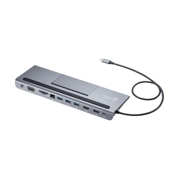 USB Type-Cドッキングステーション(HDMI/VGA対応) USB-CVDK8...