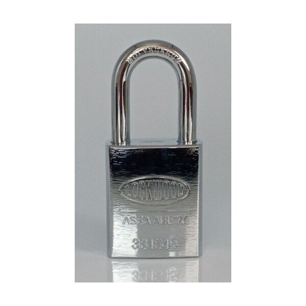 ASSA ABLOY Lockwood 334Sシリーズ ハイセキュリティ南京錠 同一キー No.0210 38mm 334S45/538/6KA 1個