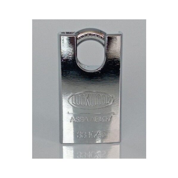 ASSA ABLOY Lockwood 334Cシリーズ シャックルガード付きハイセキュリティ南京錠 同一キー No.0830 19mm 334C45/519/6KA 1個