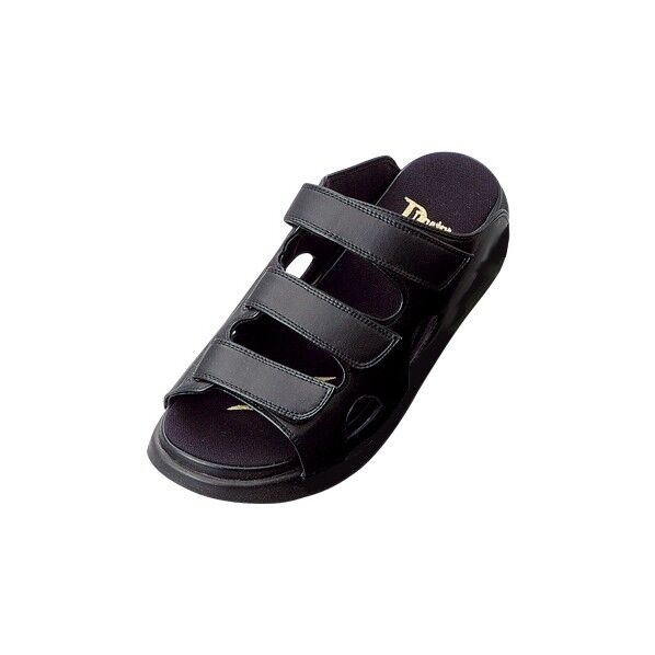 ドクターシューズ ブラック M(25.5~26.0)cm 0-7302-03 1組