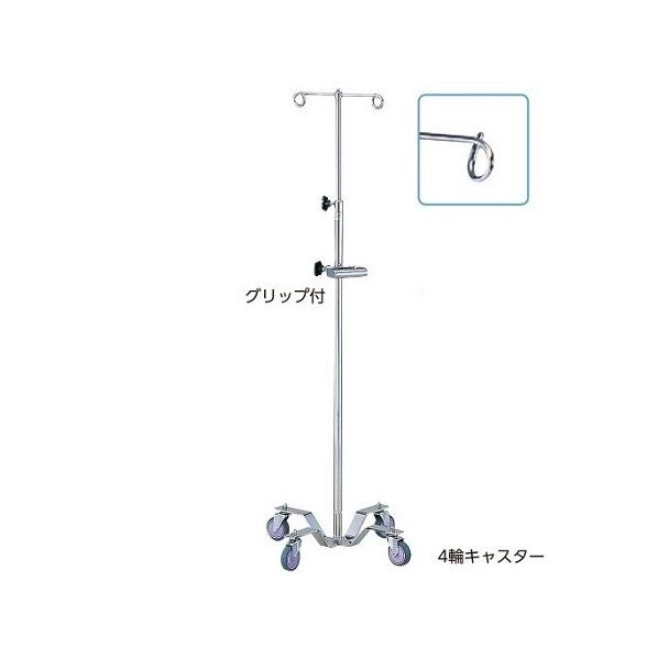 イルリガードル台 4輪キャスター・グリップ付 0-9494-02 1