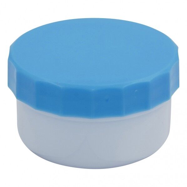 アズワン プラ軟こう壺(深型)22mL 青 0-8173-03 100個
