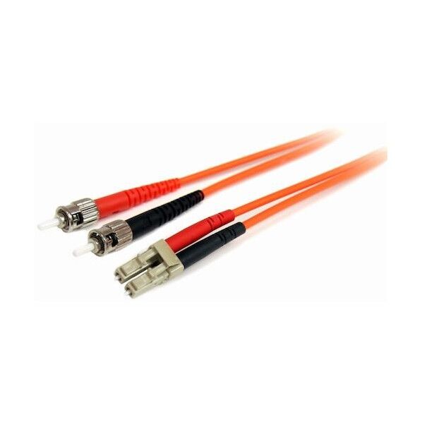 光ファイバーケーブル/3m/OM1準拠/62.5/125/LC-ST/LSZH/オレンジ/マルチモード光パッチコード FIBLCST3 1本