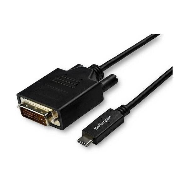 ディスプレイ変換ケーブル/USB-C - DVI/3m/1920x1200 1080p/ブラック/ビデオコンバーター CDP2DVI3MBNL 1本...