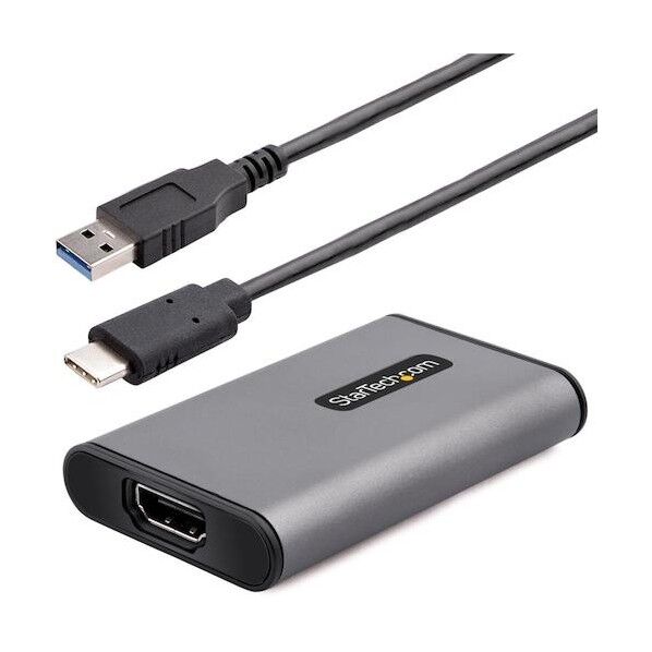 ビデオキャプチャーユニット/USB-C & -A接続/4K30Hz HDMI/UVC/Win/Mac/Ubuntu 4K30-HDMI-CAPTURE 1個...