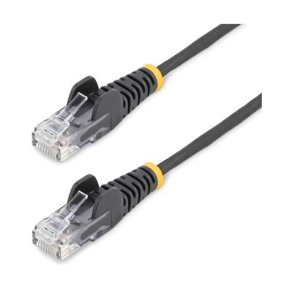  カテゴリ6 LANケーブル/2.5m/ブラック/極細タイプ/ハロゲンフリー/ツメ折れ防止機構付/CAT6 N6PAT250CMBKS 1本