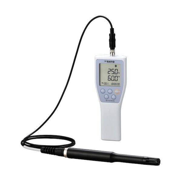  デジタル温湿度計(無線通信機能付)SK-110TRHーB(プローブセンサセット)() 8140-20 1点...