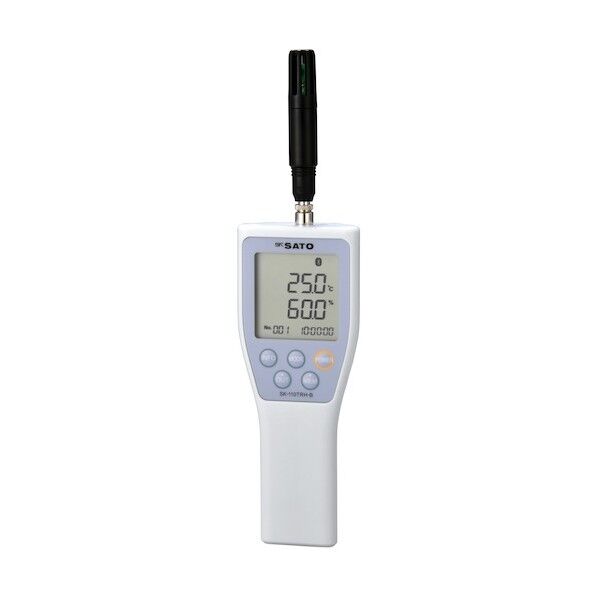  デジタル温湿度計(無線通信機能付)SK-110TRHーB(一体センサセット)(8140-10) ? 1点
