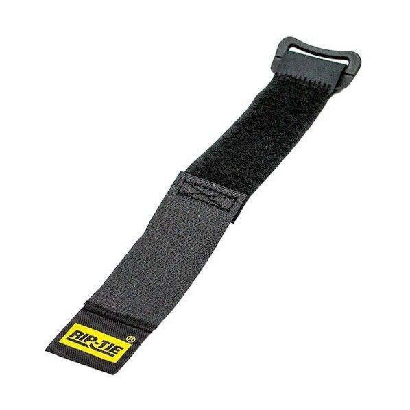 RIP-TIE ケーブルラップバックル 25.4mmX152.4mm 10本入 黒 黒 HB-06-010-BK 10本