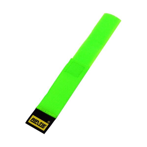 RIP-TIE ケーブルラップ 25．4mmX228．6mm 100本入 ネオングリーン ネオングリーン H-09-100-NG 100本