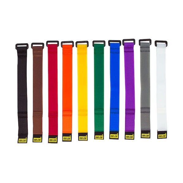 RIP-TIE シンチストラップ 25．4mmX1219．2mm 10本入 虹 虹 N-48-010-RW 10本