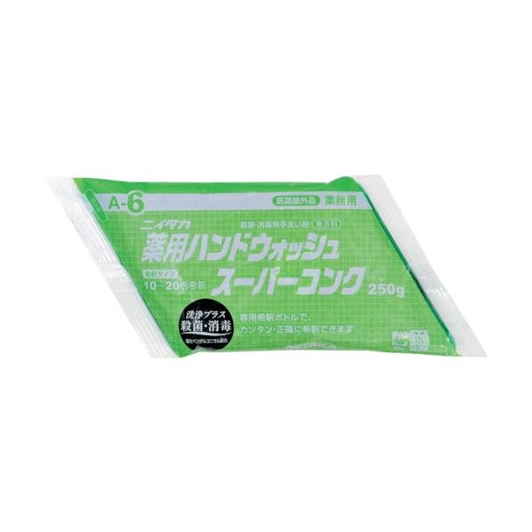 ニイタカ 薬用ハンドウォッシュ スーパーコンク 250g 250561 1袋×4袋