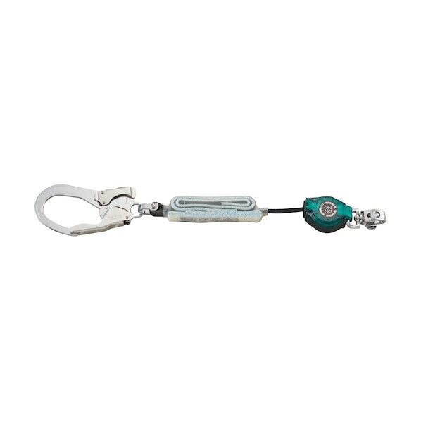 サンコー ハーネス用 ロック機構付き巻取式シングルランヤード RICORO-N HL-MR 130kg仕様 HL-MR-130 1本