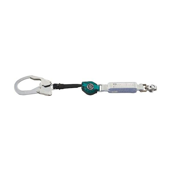ハーネス用 ロック機構付き巻取式シングルランヤード RICORO-N HL-MR01 130kg仕様 HL-MR01-130 1本