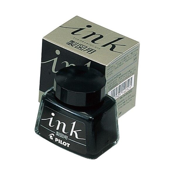 パイロットコーポレーション 万年筆カートリッジ・インキ インキ製図用 ブラック INK30DR 1個...