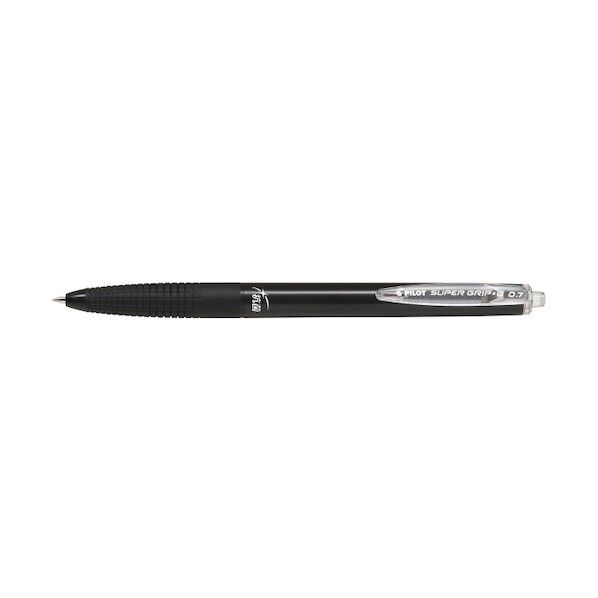 油性ボールペン スーパーグリップG ノック式 抗菌仕様 黒 BSGK10FKB 1本
